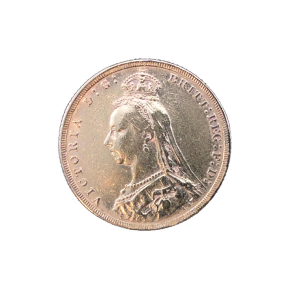 Libra VICTORIA – Diadema (casada) – 1889-frente